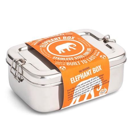 elephant metal lunch box|elephant lunchbox.